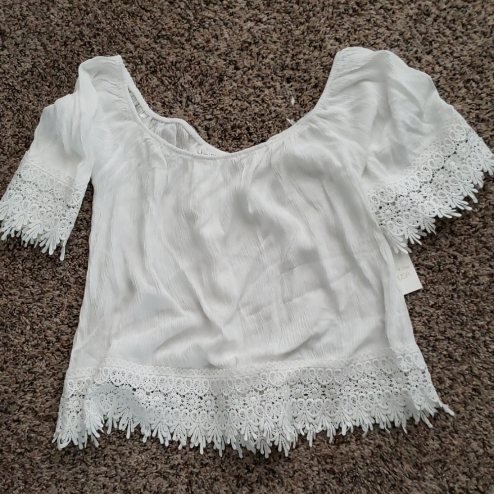 Off the shoulder top